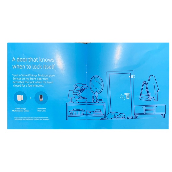 Samsung SmartThings Smart Hub 2nd Generation STH-ETH-250 w/cords, Tested Works! - Picture 11 of 16